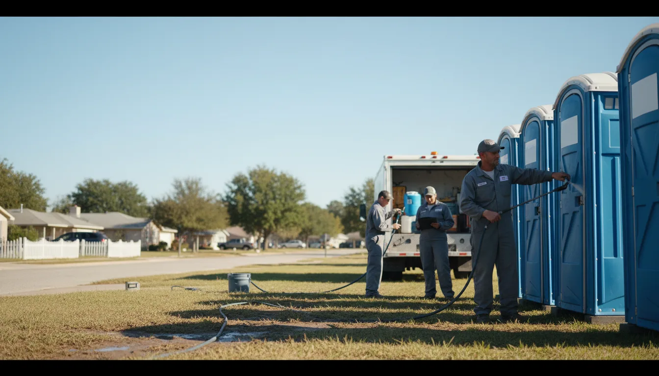 Long-Term Portable Toilet Rental in Richburg, SC near me